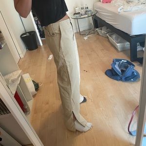 VINTAGE PRADA BEIGR CARGO PANTS
